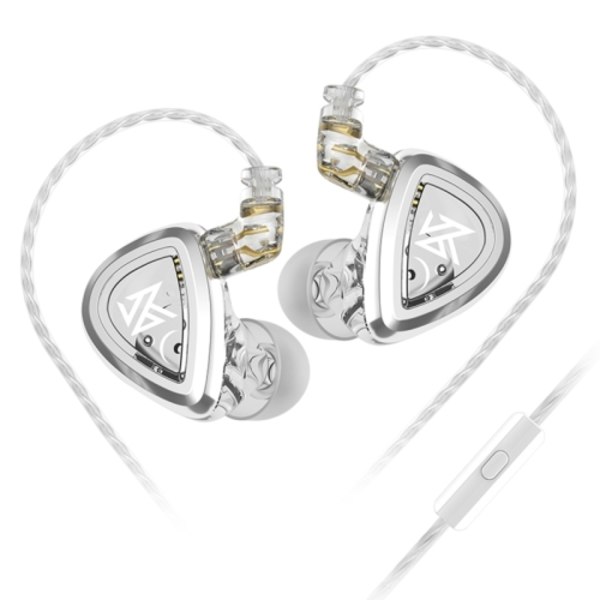 KZ-EDA Balanserad Dual Magnetisk Dynamisk In-Ear Hörlurar Med mikrofon