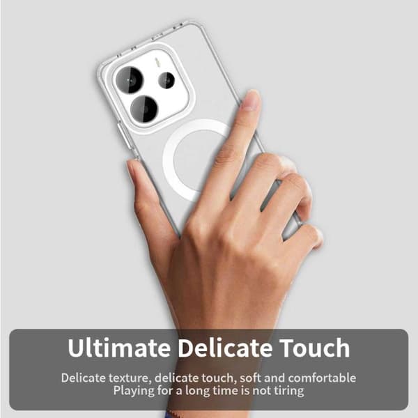 Redmi Note 14 4G - Candy MagSafe PC Hybrid TPU fodral Vit