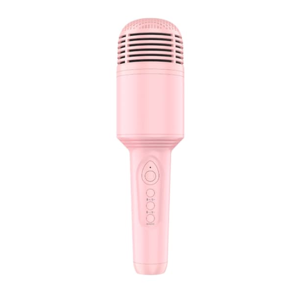 K10 Barn Bluetooth Mikrofon Audio All-In-One Maskin (Rosa)