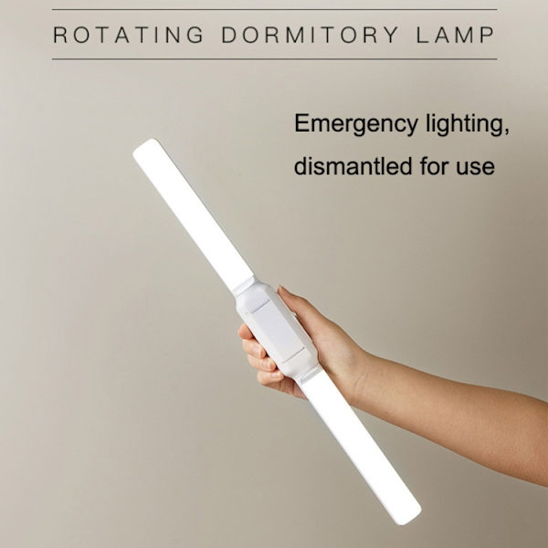 LED-bordslampa Student sovsal läslampor - Fjärrkontrolltyp (Svart)