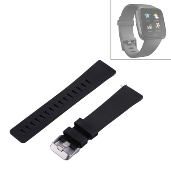 För Fitbit Versa / Versa 2 Simple Fashion Silicone Watch Band Violet