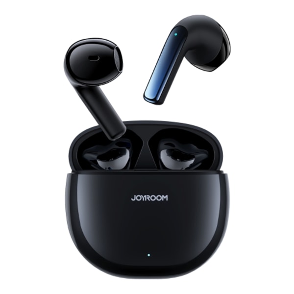 JOYROOM JR-PB1 Jpods Dubbla mikrofon ENC samtalsbrusreducering Bluetooth-hörlurar Svart