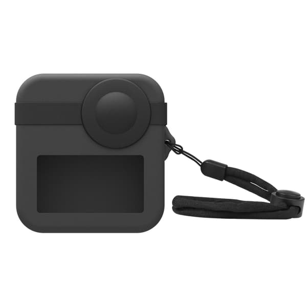 för GoPro Max Dubbla Linslock Case + Kropp Silikon Skyddsfodral