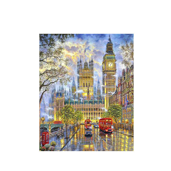 5D DIY- diamond painting - Big Ben, London