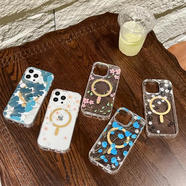 iPhone 18 Pro Max / iPhone 17 Pro Max Skal med dubbelsidig laminering och IMD MagSafe Löv