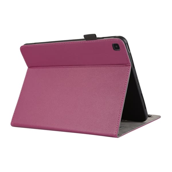 Samsung Galaxy Tab A7 Lite Litchi Textur Läderfodral Lila