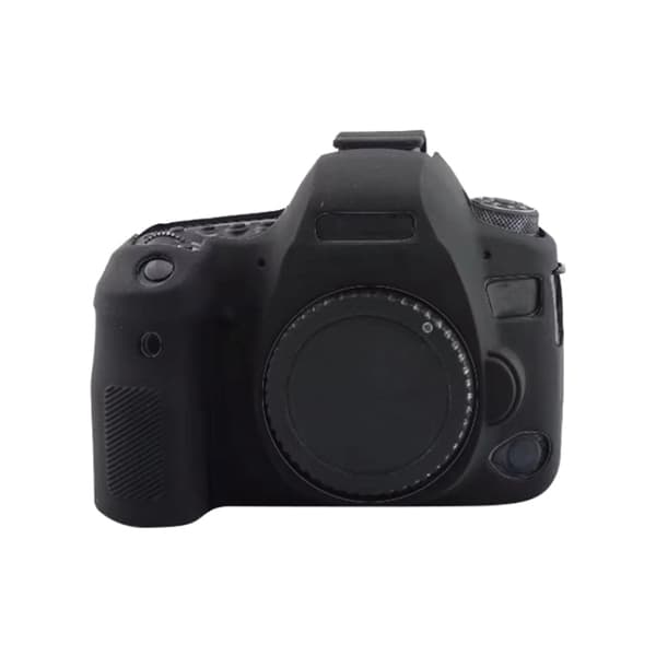 Mjukt silikonfodral för Canon EOS 6D Mark II Svart