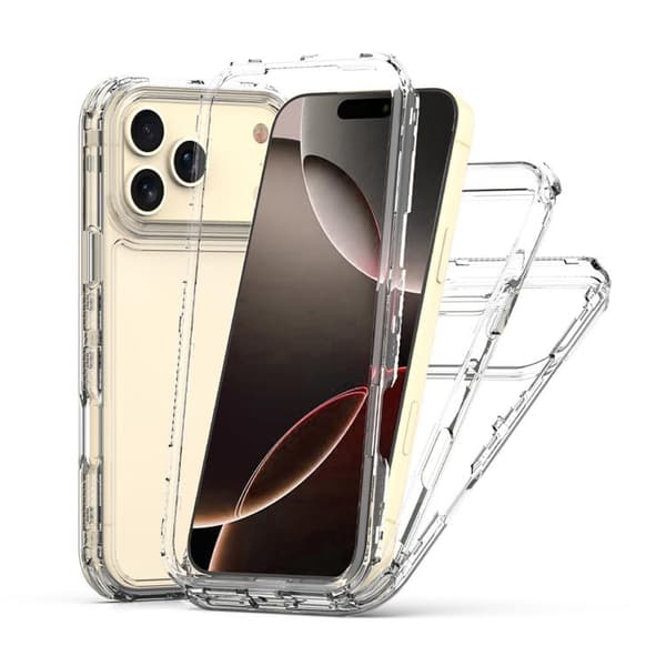 iPhone 18 Pro Max / iPhone 17 Pro Max Skal - Akryl Transparent