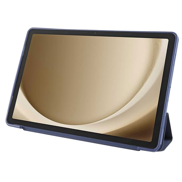Samsung Galaxy Tab A9+ / A11+ Tri-fold TPU Läderfodral Mörkblå