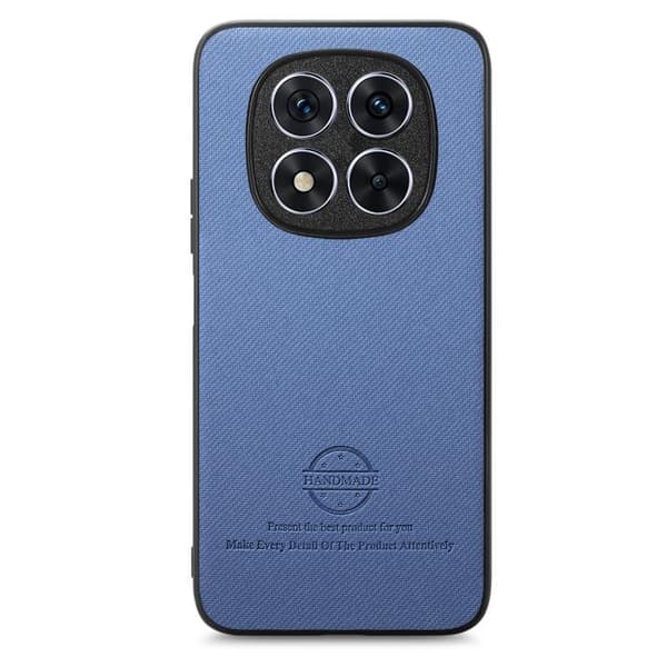 Redmi Note 14 Pro+ 5G - Twill Tyg Läder Skal Blå