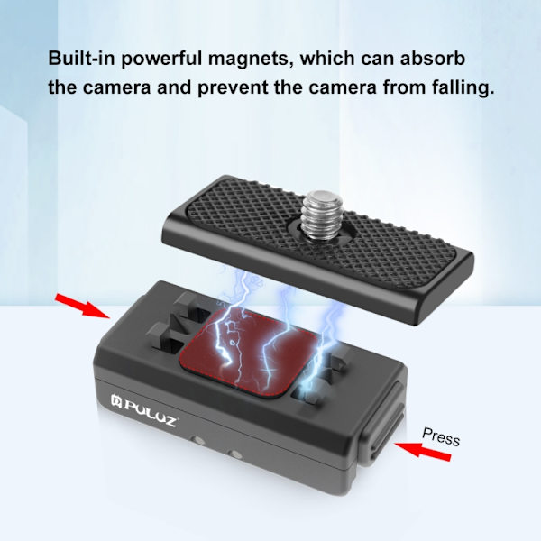 För Insta360 Ace / Ace Pro / X4 Magnetisk Snabbfäste Basfäste