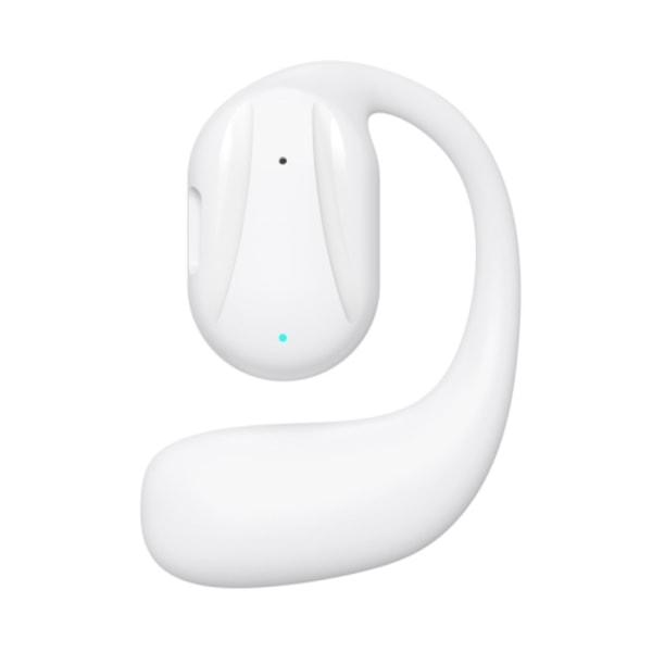 YJ77 Bluetooth 5.2 Öronmonterat OWS Benledning Hörlurar Vänster öra Vit
