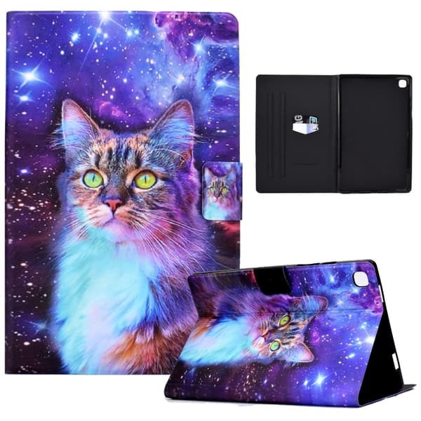 Samsung Galaxy Tab A 8.0 (2015) TPU Läderfodral Stjärnkatten