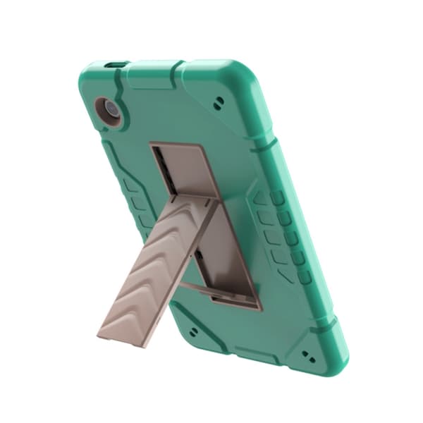Samsung Galaxy Tab A9+ / A11+ Silikon Hybridfodral Mintgrön Guld