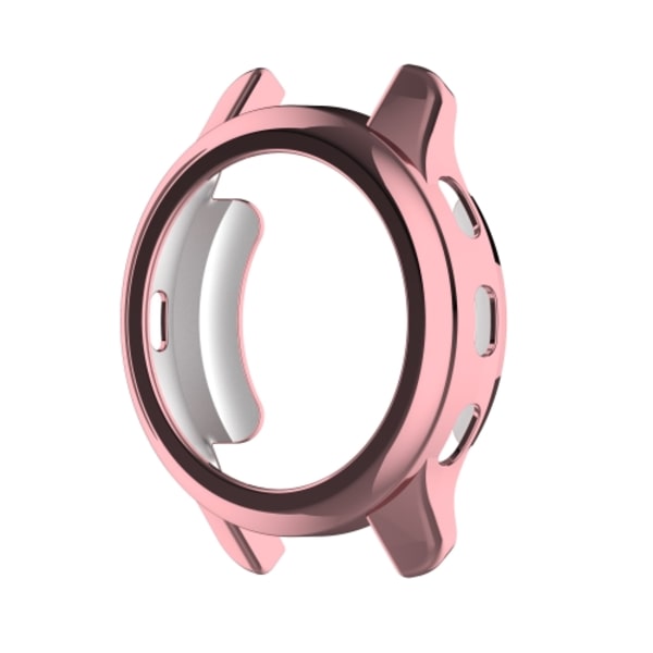 För Garmin Venu case Plus Halvpack TPU galvanisering watch Rose Pink