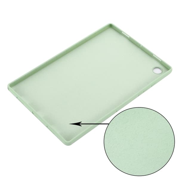 Samsung Galaxy Tab A8 10.5 (2021) Solid Färgad Silikon Stötsäker Tabletfodral Grön