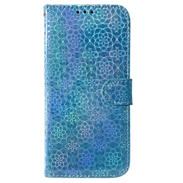 Redmi Note 14 Pro / Note 14 Pro+ 5G - Färgglad Magnetisk Spänne Läder fodral Blå