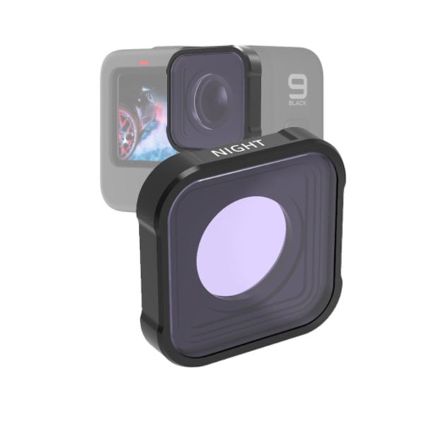 JSR KB-serie NIGHT Ljusföroreningsreducerande linsfilter för GoPro HERO10 Black / HERO9 Black