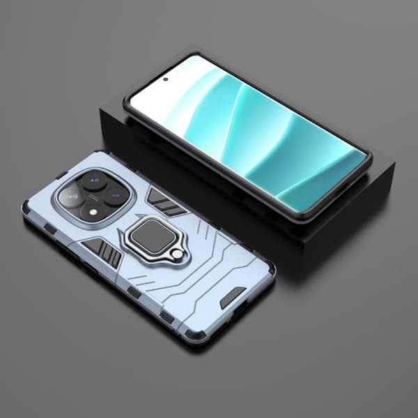 Redmi Note 14 Pro 4G Global - Stöttåligt PC + TPU Fodral Marinblå