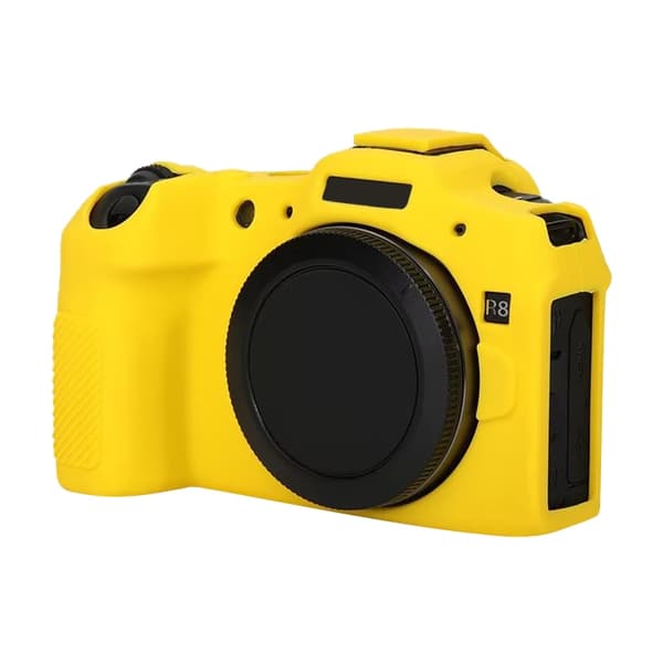 Mjukt silikonfodral för Canon EOS R8 Gul