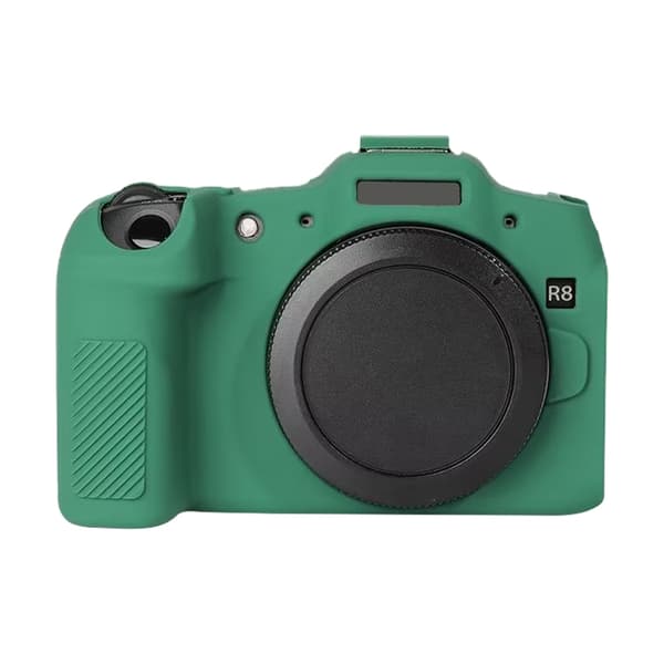 Mjukt silikonfodral för Canon EOS R8 Grön