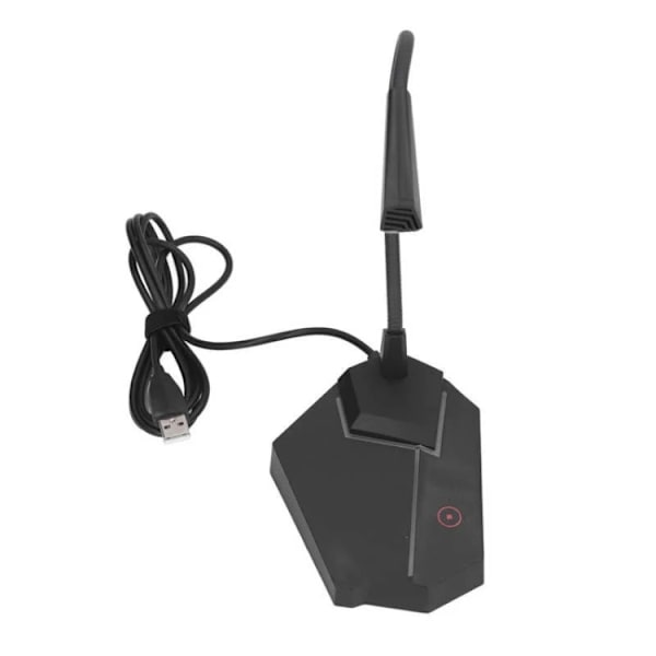 Yanmai G25 USB Högkänslig Mikrofon RGB Gaming Svanhals Bordsmikrofon