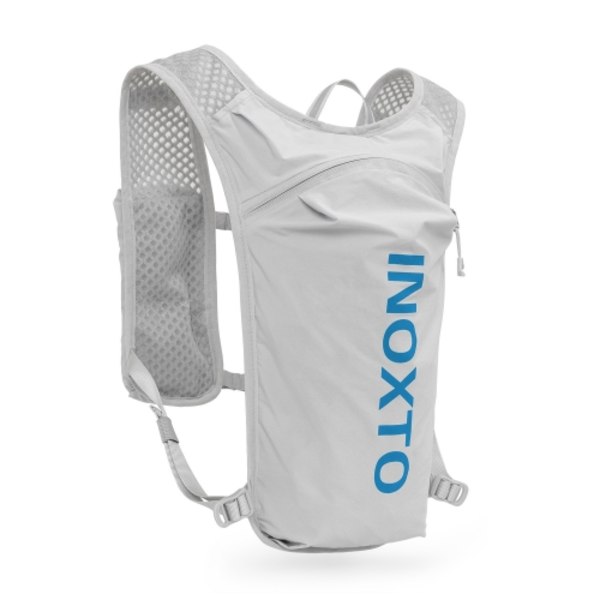 INOXTO 591 5L Multifunktionell Marathon Utomhus Bröst Vattenryggsäck Ljusgrå och Ljusblå