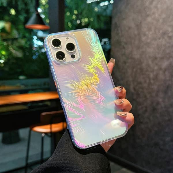 iPhone 16 Pro Max Glossy Färgad Stötsäker Skal