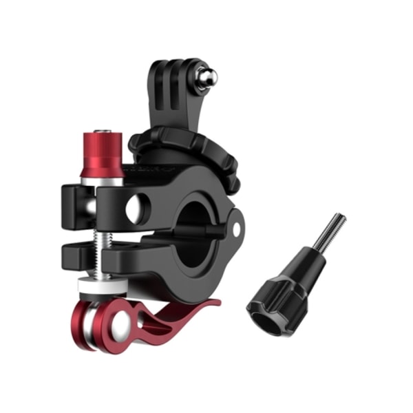 Sunnylife TY-Q9266 för Insta360 GO / DJI Osmo Action / GoPro Mount Bracket Stabilizer Cykelklämma med skruv