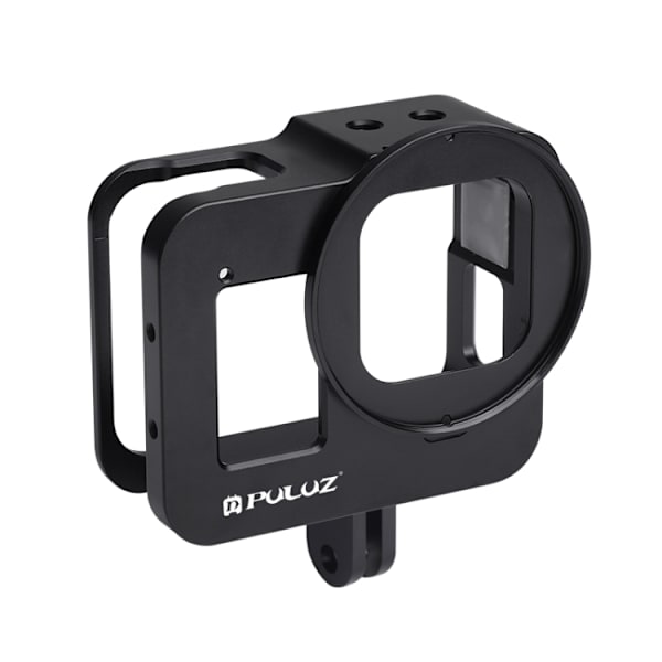 Hölje Skyddande fodral CNC Aluminiumlegering Skyddande bur med 52mm UV-objektiv för GoPro HERO8 Black