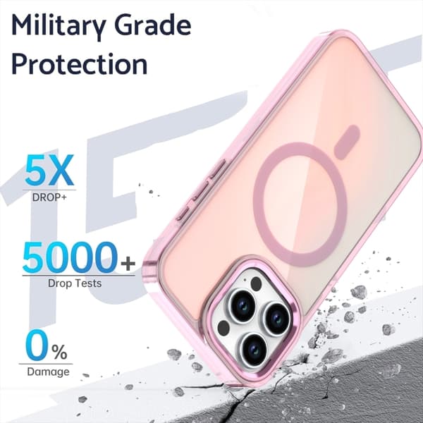 iPhone 16 Pro Bright Shadow Magsafe Färgförändring Skal Blå