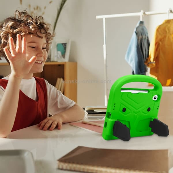iPad mini 6 / mini 2024 Skal i Sparrow Stil av EVA Material för Barn - Stöttålig Tablet Case Grön
