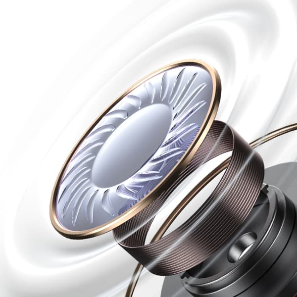USAMS US-XD18 TWS In Ear Bluetooth-hörlurar Vit