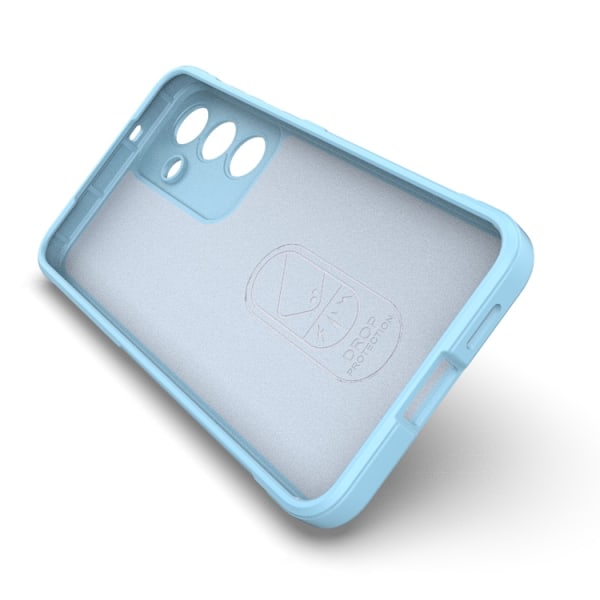 Samsung Galaxy S25+ 5G Skal Magic Shield TPU + Flanell Mörkgrå