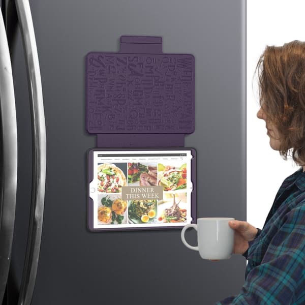 Samsung Galaxy Tab A9 / A11 Magnetiskt läderfodral Lila