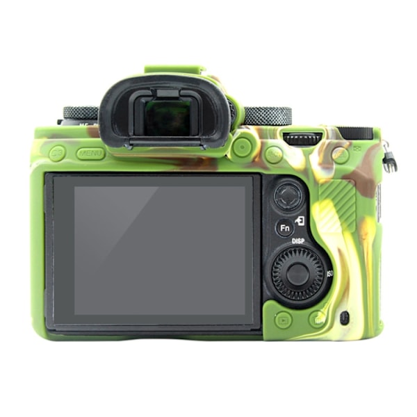 Mjukt silikonfodral för Sony A9 (ILCE-9) / A7 III/ A7R III Kamouflage