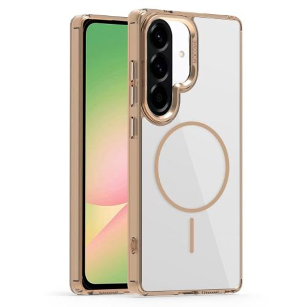 Samsung Galaxy A56 Skal Star Shield Thin Circle MagSafe Ökenguld