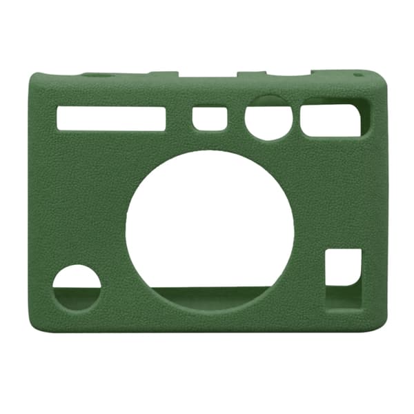 Mjukt silikonfodral för FUJIFILM instax mini Evo Grön