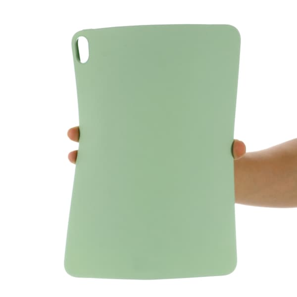 iPad mini 6 / mini 2024 Skal i Solid Färg av Flytande Silikon - Stötsäker Fulltäckande Tablet Case Grön