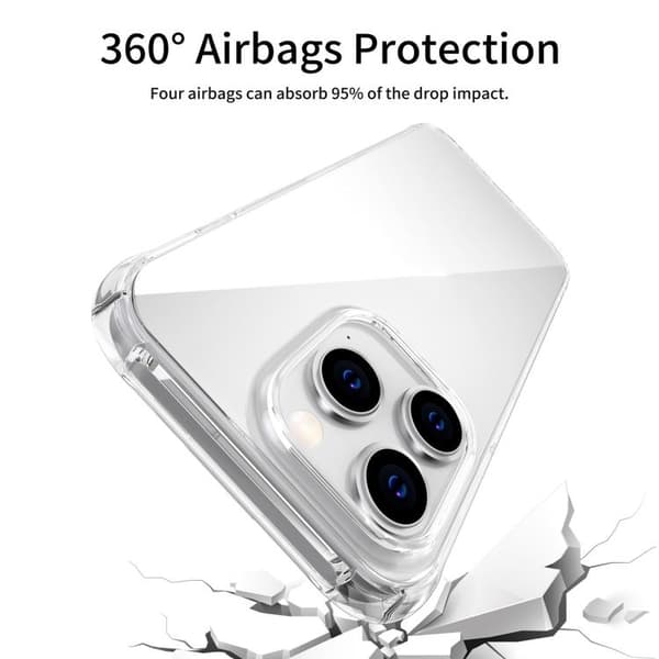 iPhone 16 Pro Max Rhino Shield Series TPU Stötsäker Skal