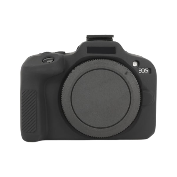 För Canon EOS R100 Glansigt Mjukt Silikon Skyddande Fodral Svart