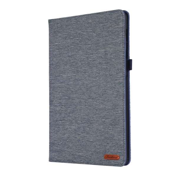 Samsung Galaxy Tab S9+/S10+ Flipfodral i TPU och PU-läder Mörkblå