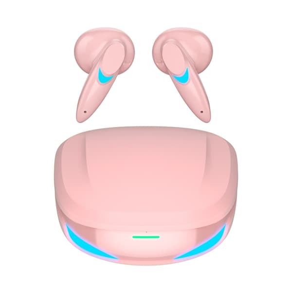 G10 TWS 5.2 Binaural True Stereo Touch Game Bluetooth-hörlurar Rosa