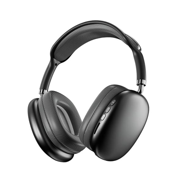 P9 Pro Max HiFi-ljud Effekt Brusreducerande Trådlösa Bluetooth-headset Svart