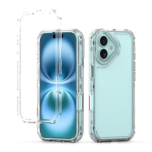 iPhone 17 Skal - Akryl Transparent