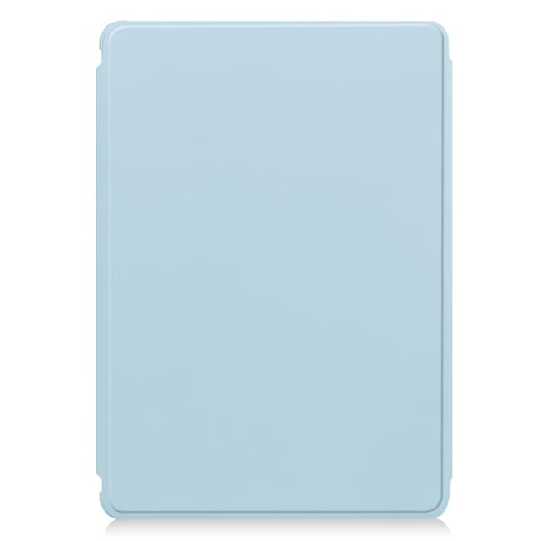 iPad Pro 11 2024 Transparent Rotationsfodral i Läder - Smart Skal Himmelsblå