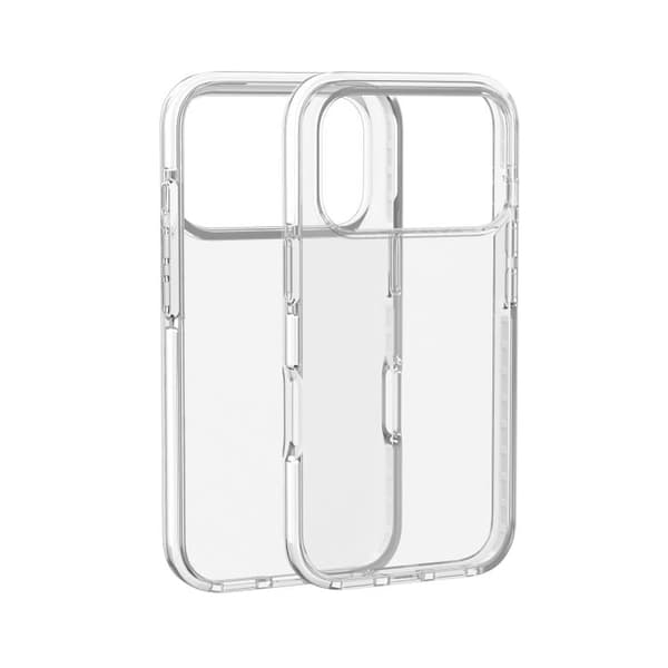 iPhone 18 Pro / iPhone 17 Pro Skal - två färger, Stöttålig och Hög Transparens TPU Vit
