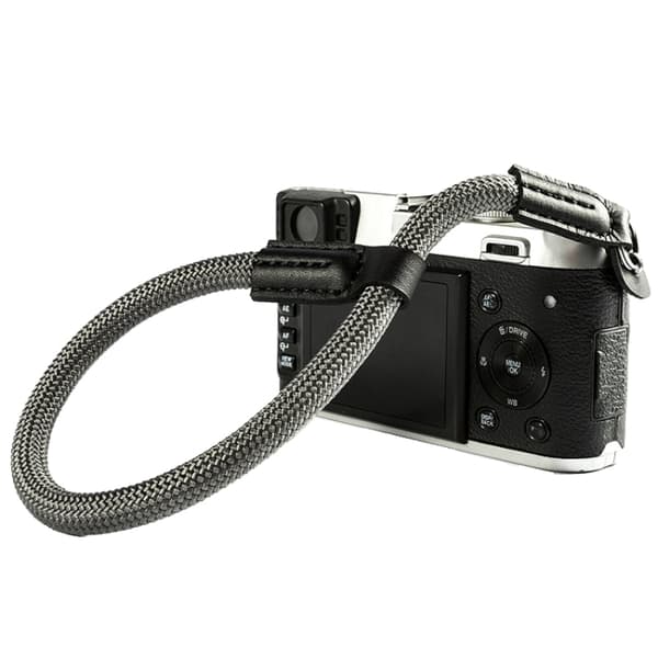 Klätterrep Kamera handledsrem SLR Kamera Slitstarkt Armband Grå