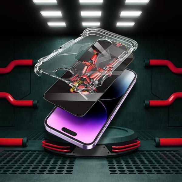 iPhone 18 Pro Max / iPhone 17 Pro Max - Lättinstallerad Matt Armor Härdat Glasfilm