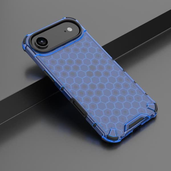 iPhone 17 Air Skal Honeycomb Stötsäker Blå